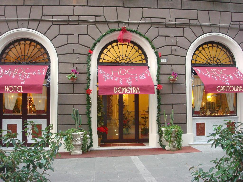 Hotel Demetra Capitolina Rome Buitenkant foto